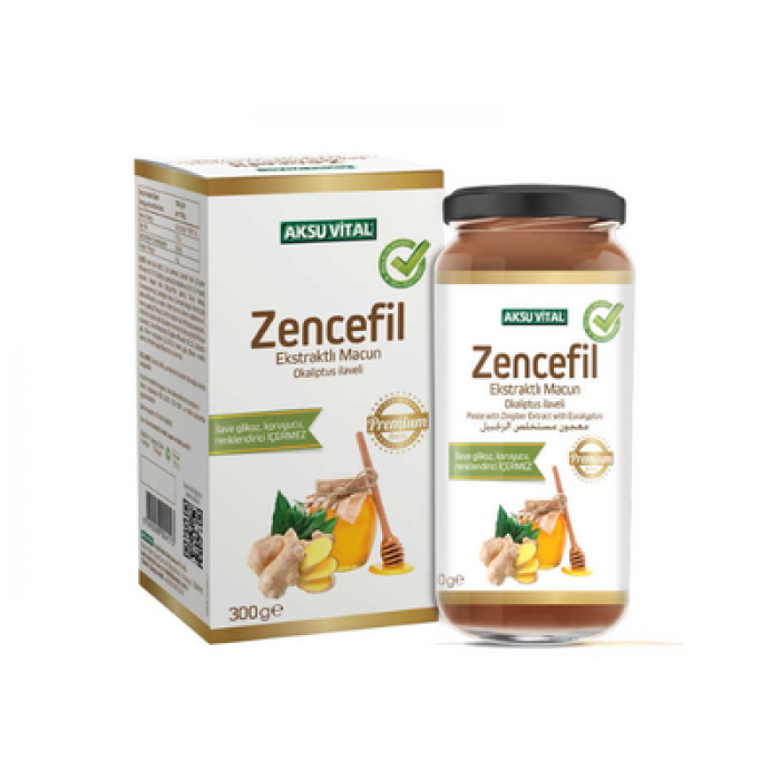 AKS ZENCEFİLLİ MACUNU 300GR