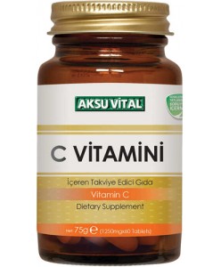 AKSU C VİTAMİNİ TABLET